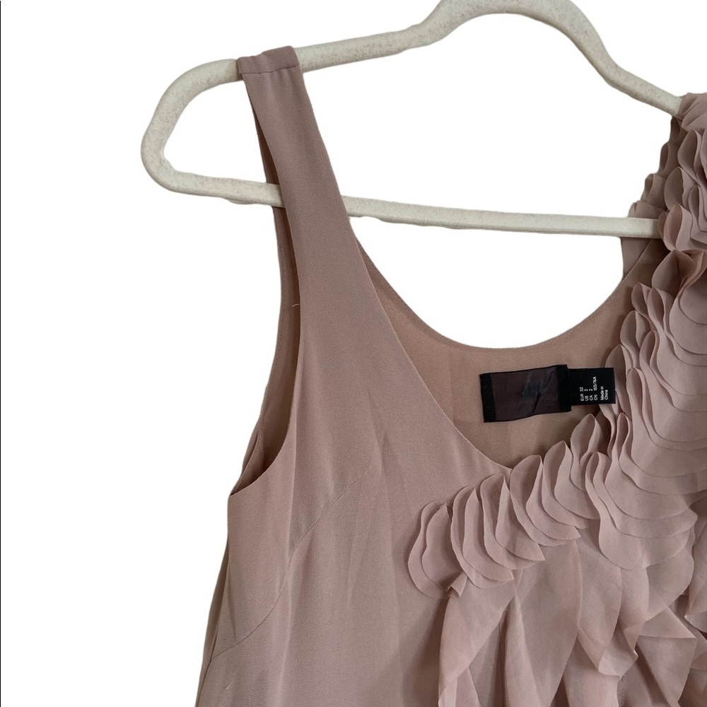 H&M Black Label Ruffle Panel Mini Dress - Picture 5 of 11